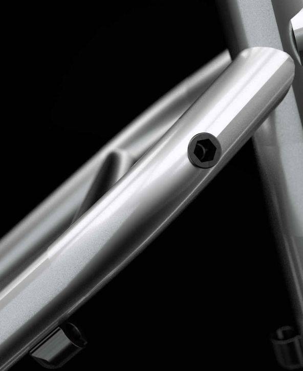 Bikesalon - ROWER TREK #X-CALIBER 8# 2017 KOŁO 27.5" CZARNY|POMARAŃCZOWY - mocowanie bagaznika i blotnika